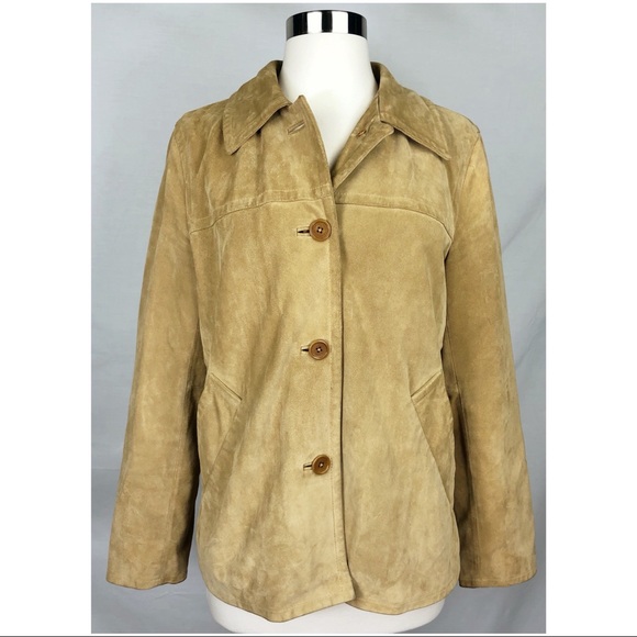 suede barn jacket